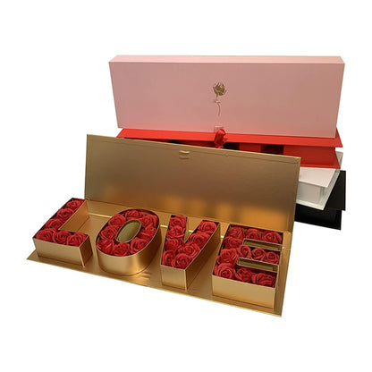 I Love U Rose Gift Box For Mother's day