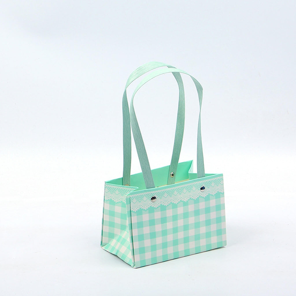 Elegant Flower Packaging Gift Paper Bag with Handles