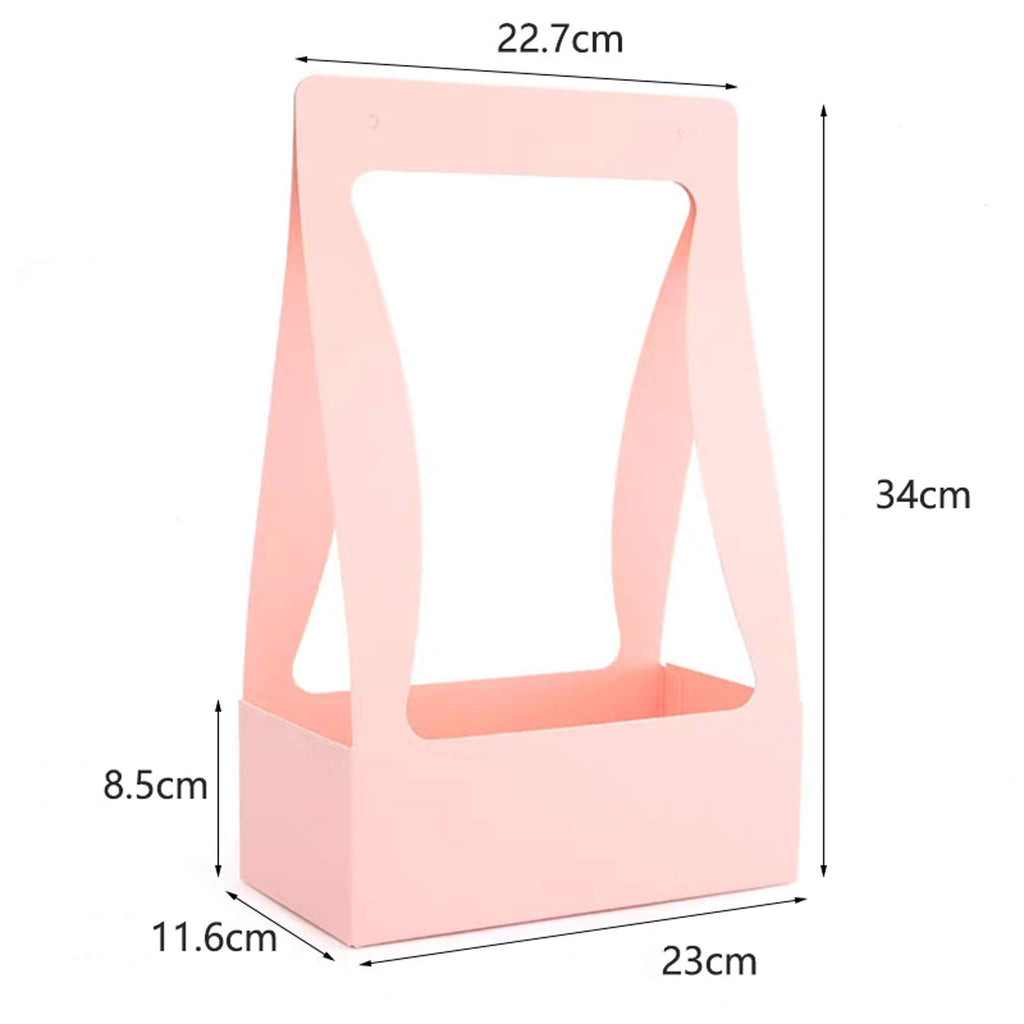 Lot de 10 sachets en papier pour bouquet de roses