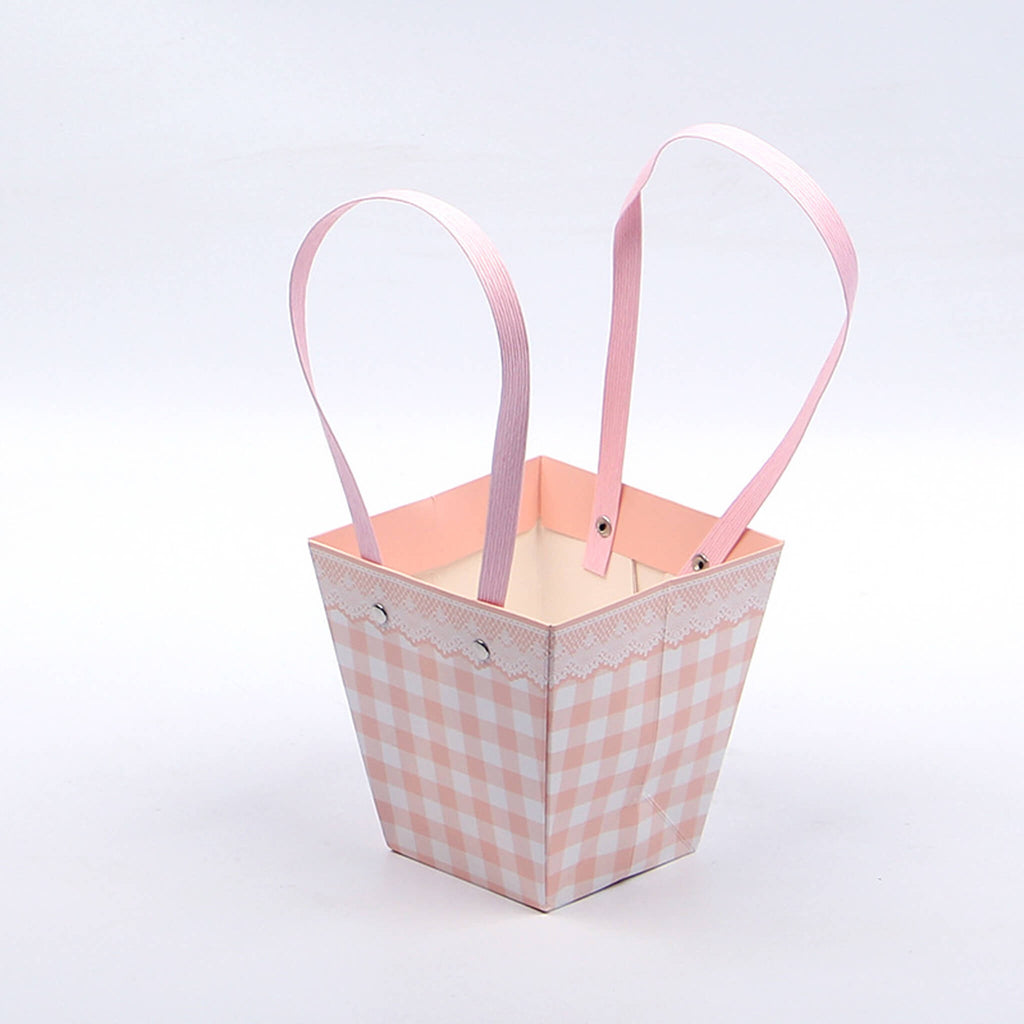 Portable Flower Paper Packaging Bags