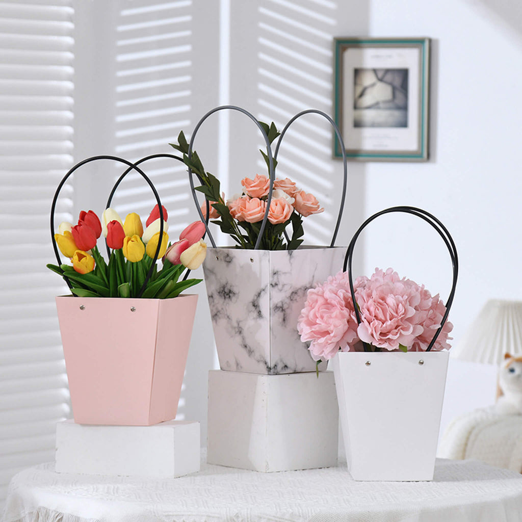 Waterproof Flower Bags with Handles