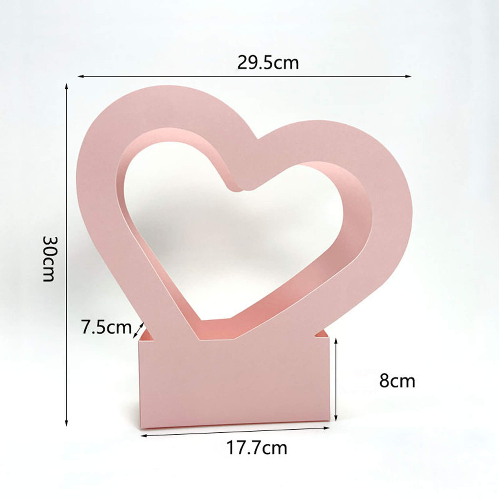 Heart Shaped Bouquet Arrangement Box