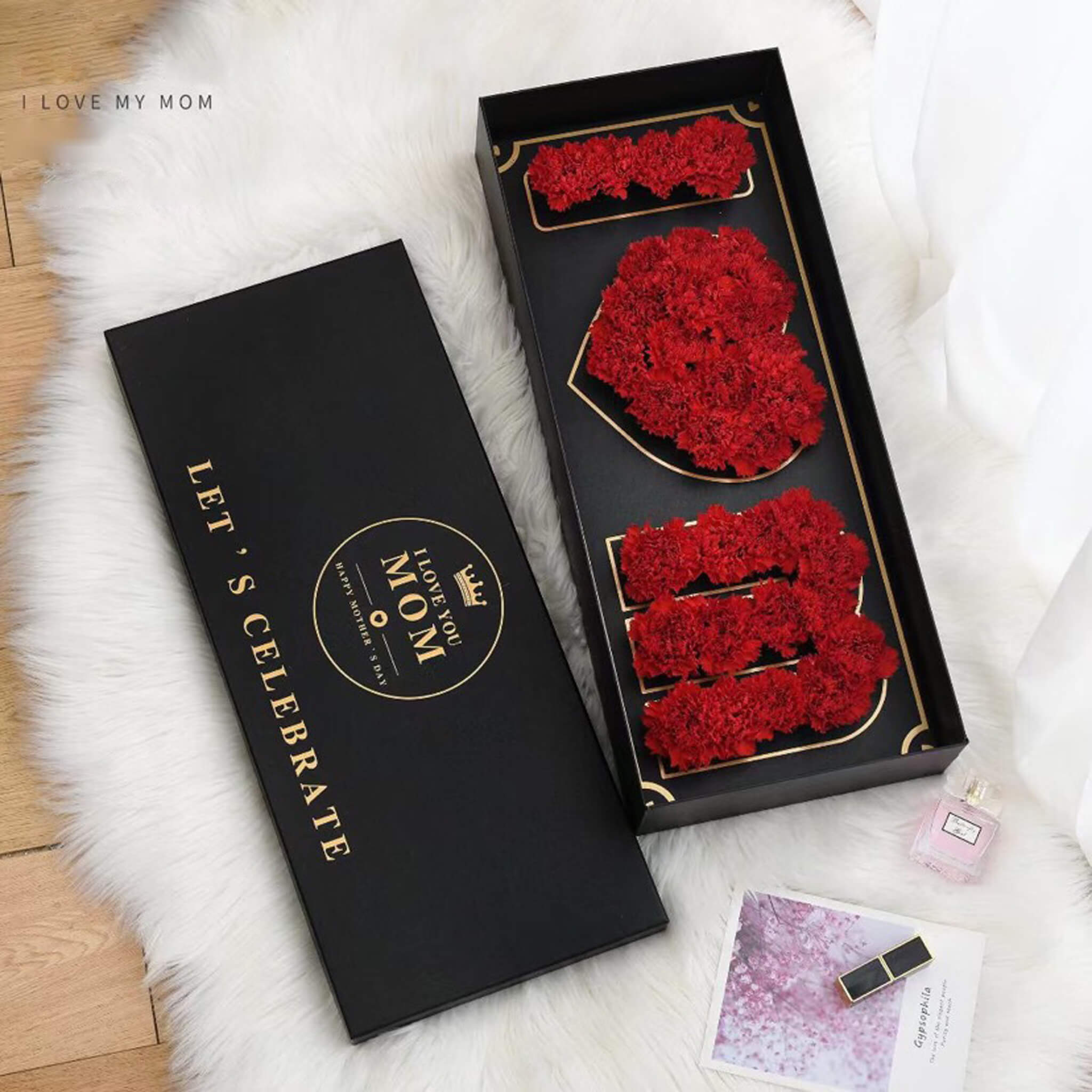 Love Flower Gift Box, I Love you Box