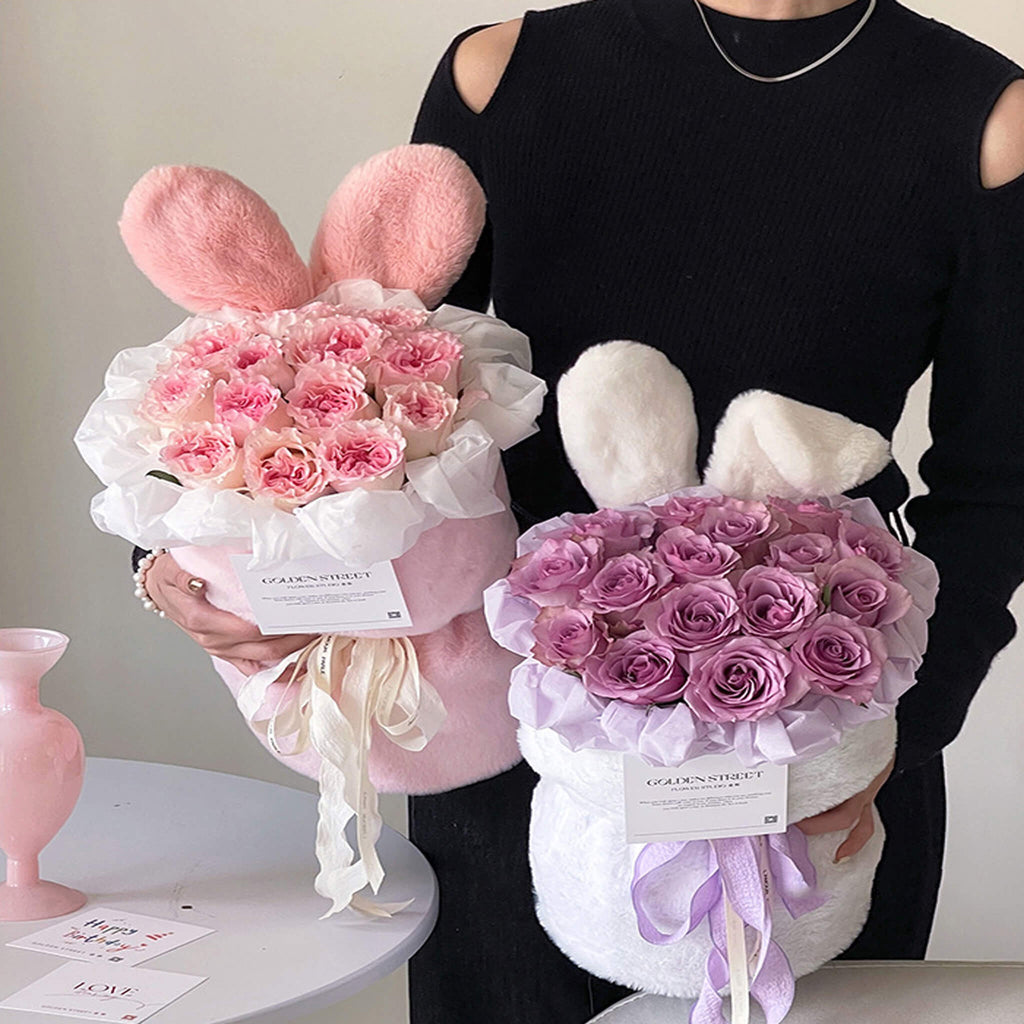 Floral Bouquet Cloth Fabric Packaging Handmade Materials