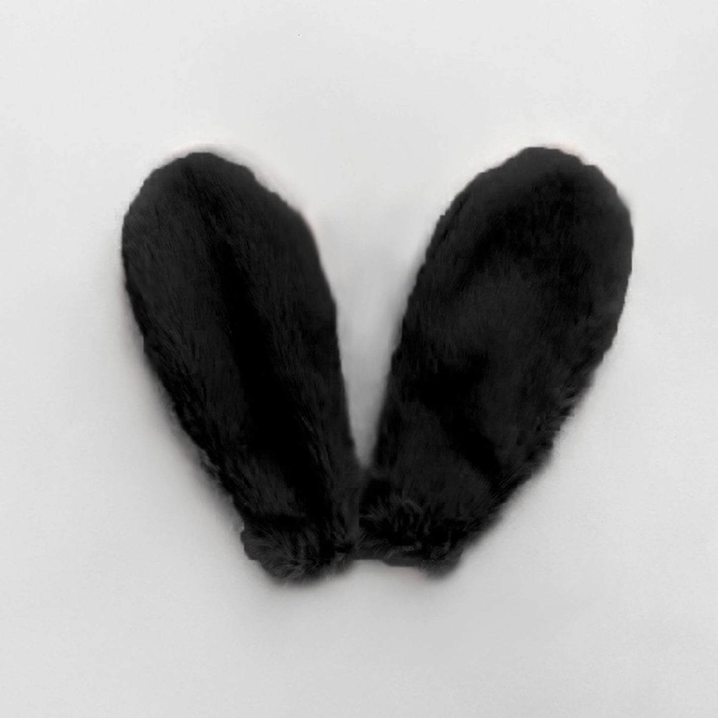 Black Bunny Cloth Fabric Packaging Handmade Material