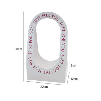 Lot de 10 sacs à fleurs en papier Just For You