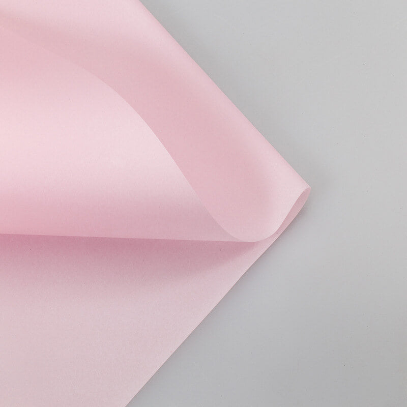 Soft Light Waterproof Foggy Flower Wrap Paper 20 Sheets 58x58cm