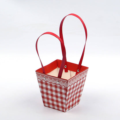 Portable Flower Paper Packaging Bags